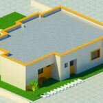 VUE AERIENNE 2 VUE AERIENNE 1 villa basse 5 pièces standing EVB5P1