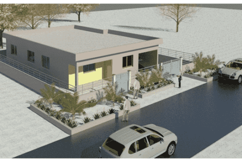 VUE EN PROFIL - Villa sociale 3 pièces