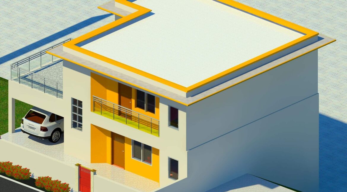 VUE-DE-PROFIL-VILLA-TRIPLEX-7-PIECES